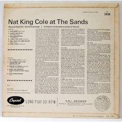 Nat King Cole - At The Sands. LP