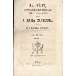 La Cruz. Revista religiosa de España y demás países católicos. Año de 1857. Tomo I