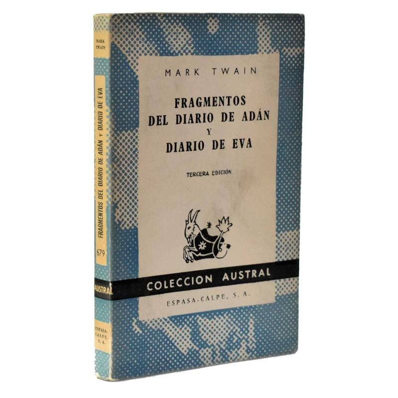 Fragmentos del Diario de Adán y Diario de Eva - Mark Twain