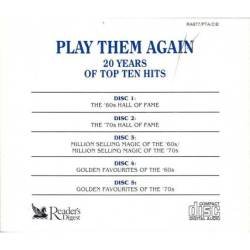 Play Them Again - 20 Years of Top Ten Hits. 5 x CD