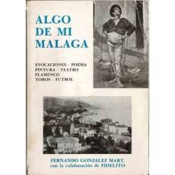 Algo de mi Málaga. Evocaciones, poesía, pintura, teatro, flamenco, toros, fútbol - Fernando González Mart