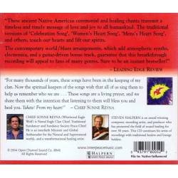 Chief Sonne Reyna & Steven Halpern - Healing Songs of Earth & Sky. CD