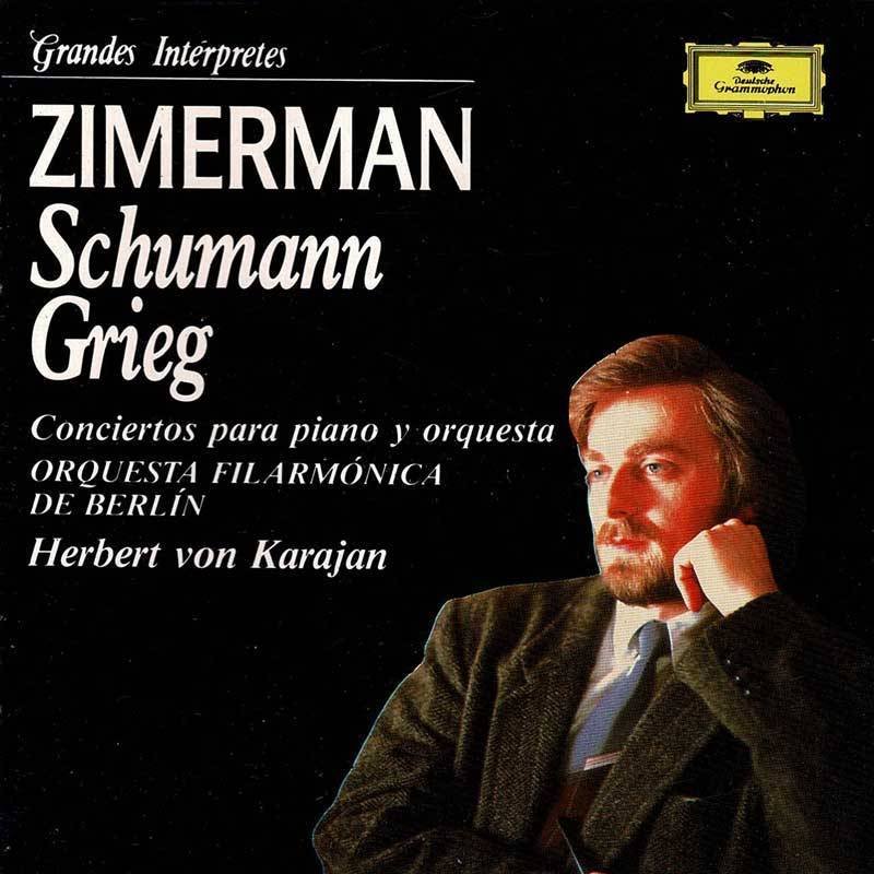 Schumann. Grieg. Zimerman - Conciertos para piano y orquesta. CD