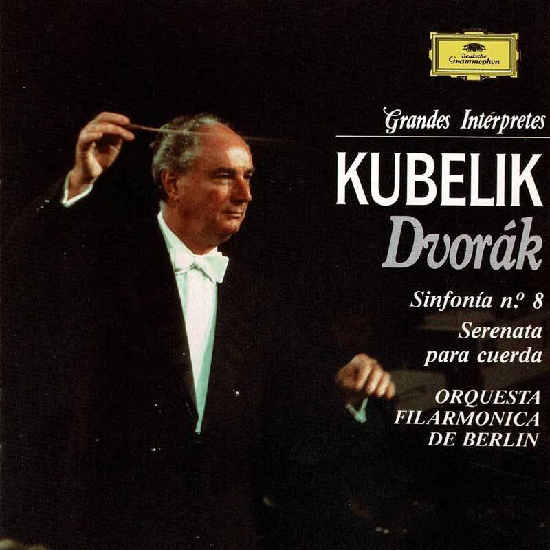 Dvorák. Kubelik - Sinfonía No. 8. Serenata para cuerda. CD
