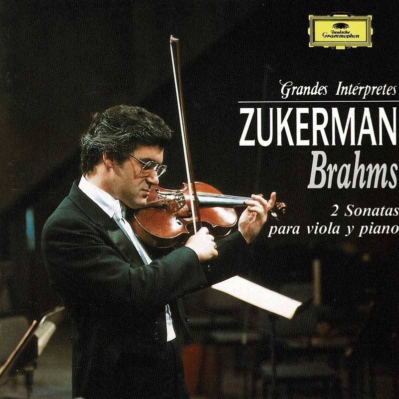 Brahms. Zukerman - 2 Sonatas para viola y piano. CD