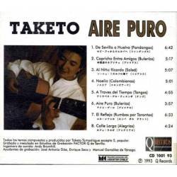 Taketo - Aire puro. CD