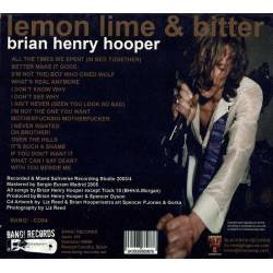 Brian Henry Hooper - Lemon Lime & Bitter. CD