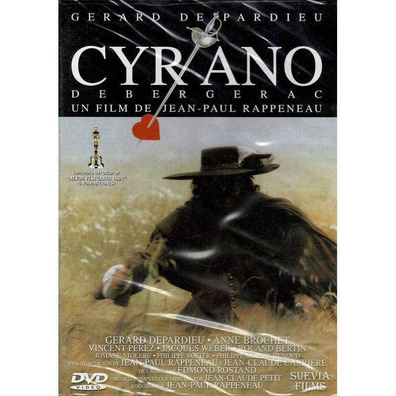Cyrano de Bergerac. Gerard De Pardieu. DVD
