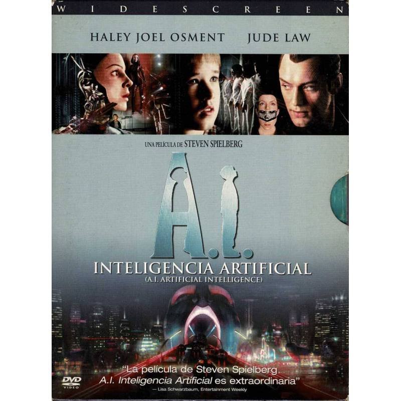 A.I. Inteligencia Artificial. Widescreen. 2 x DVD