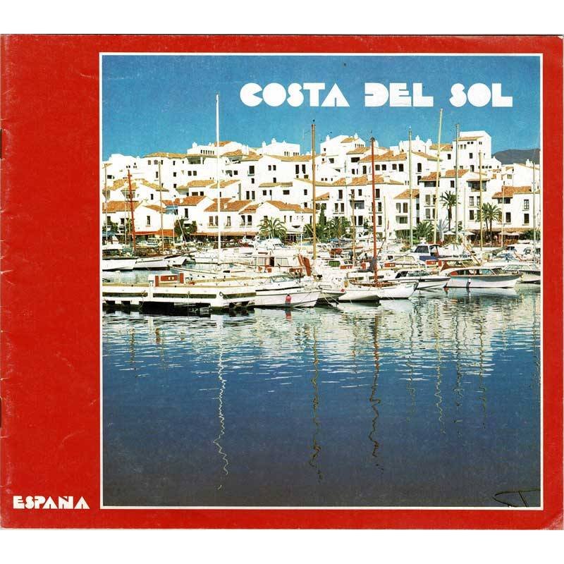 Folleto turístico de la Costa del Sol 1984