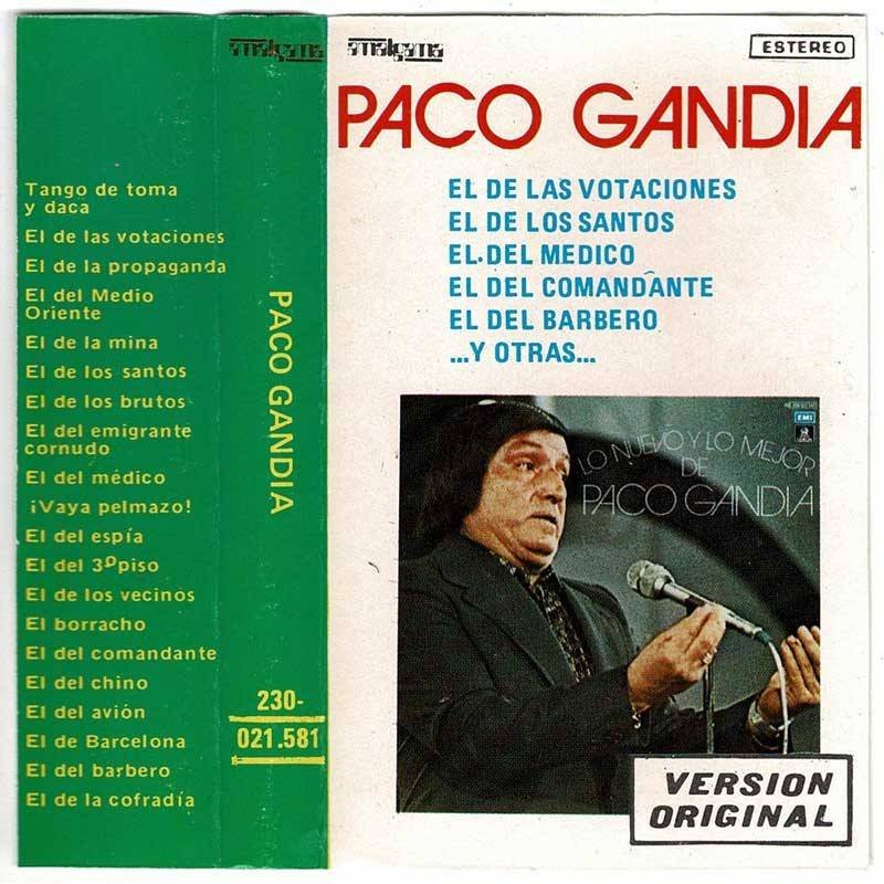 Paco Gandía - Lo nuevo y lo mejor. Casete