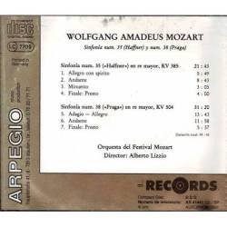 Wolfgang Amadeus Mozart - Sinfonía No. 35 Haffner y No. 38 Praga. Arpege. CD