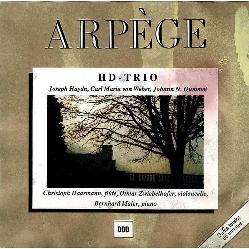 HD-Trio - Joseph Haydn, Carl Maria von Weber, Johann N. Hummel. Arpege. CD