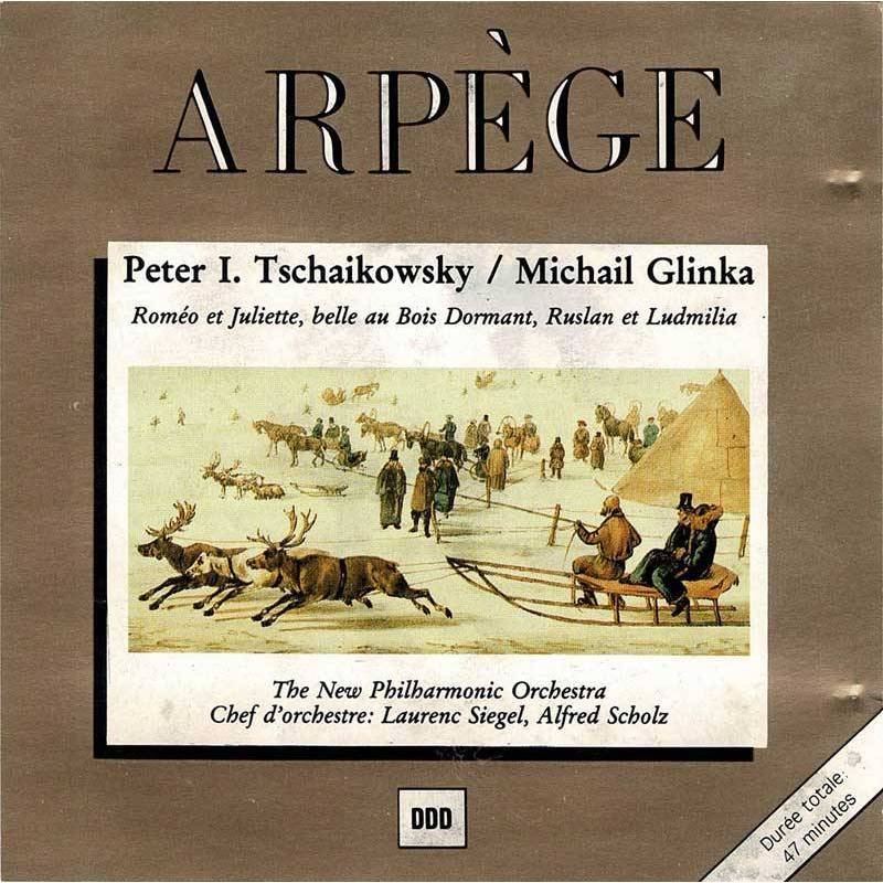 Peter I. Tschaikowsky / Michael Glinka - Romeo et Juliette, belle au Bois Dormant, Ruslan et Ludmilia. Arpege. CD