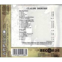 Claude Debussy - Suite Bergamasque. Children's Corner. Syrinx. Prelude. Arpege. CD