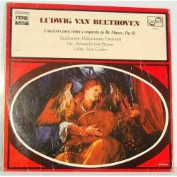 Ludwig van Beethoven - Concierto para violin y orquesta en Re Mayor, Op. 61. LP