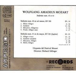 Wolfgang Amadeus Mozart - Sinfonías num. 40 y 41. Arpege. CD