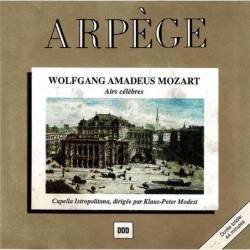 Wolfgang Amadeus Mozart - Airs célèbres. Arpege. CD