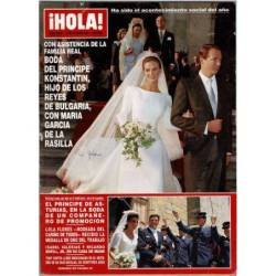 Hola No. 2606. 21 julio 1994. Boda del príncipe Konstantin. Lola Flores. Pamela Anderson