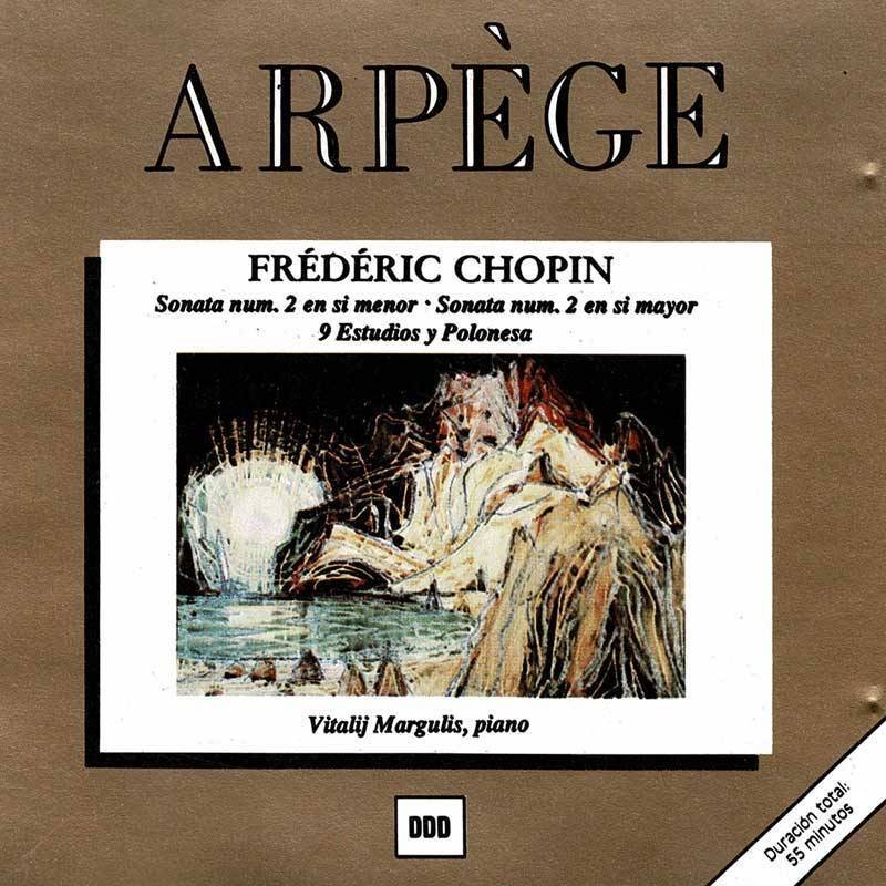 Frederic Chopin - Sonata No. 2 en si menor. Sonata No. 2 en si mayor. 9 Estudios y Polonesa. Arpege. CD