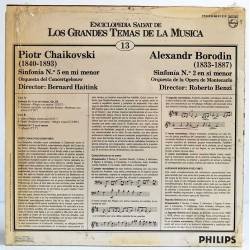 Chaikovski. Borodin - Sinfonía Nº 5 en Mi Menor, Op. 64 - Sinfonía Nº 2 en Si Menor, 1er. Mov.. LP
