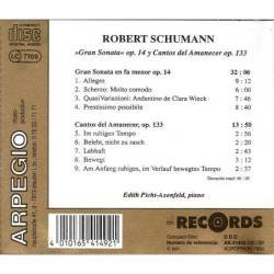 Robert Schumann - Gran Sonata op. 14 y Cantos del Amanecer op. 133. Arpege. CD