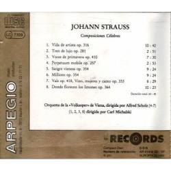 Johann Strauss - Composiciones Célebres II. CD