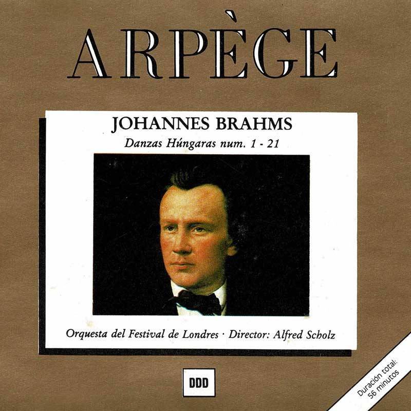 Johannes Brahms - Danzas Húngaras No. 1-21. CD