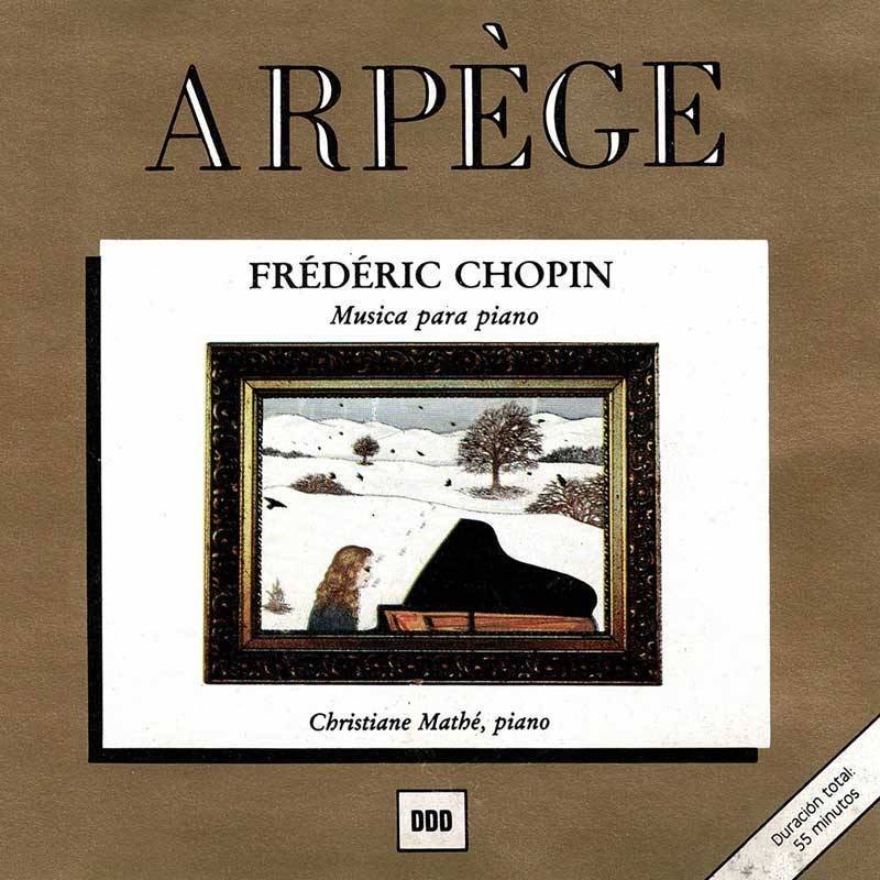 Frederic Chopin - Música para piano. Arpege. CD