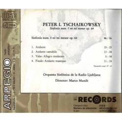 Peter I. Tschaikowsky - Sinfonía No. 5 en mi menor op. 64. Arpege. CD