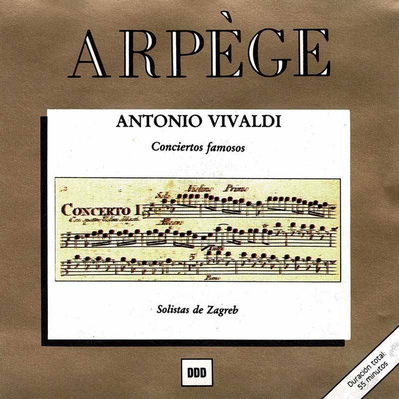 Antonio Vivaldi - Conciertos famosos. Arpege. CD