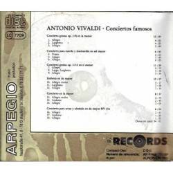 Antonio Vivaldi - Conciertos famosos. Arpege. CD