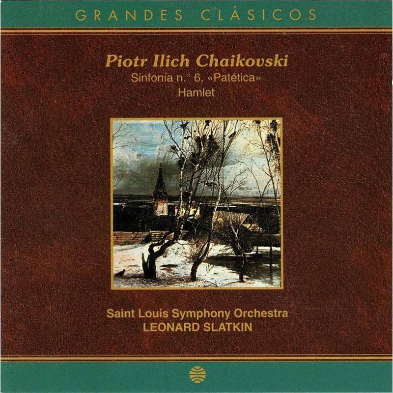 Piotr Ilich Chaikovski - Sinfonía No. 6 Patética. Hamlet. Grandes Clásicos. CD