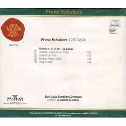 Franz Schubert - Sinfonía No. 9 La grande. Grandes Clásicos. CD