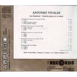 Antonio Vivaldi - Las estaciones. Concerto grosso en re menor. Arpege. CD