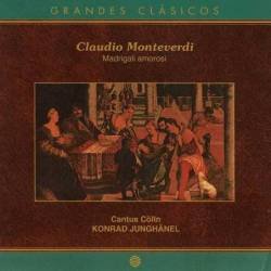 Claudio Monteverdi - Madrigali amorosi. Grandes Clásicos. CD