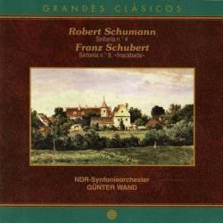 Robert Schumann - Sinfonía No. 4 / Franz Schubert - Sinfonía No. 8 Inacabada. Grandes Clásicos. CD