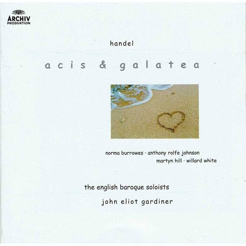 George Frideric Handel. John Eliot Gardiner - Acis & Galatea. 2 x CD