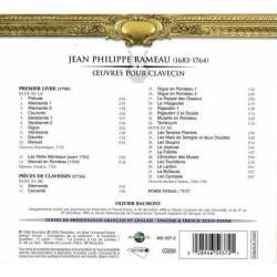 Jean Philippe Rameau. Olivier Beaumont - Oeuvres pour clavecin. CD