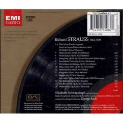 Strauss. Elisabeth Schwarzkopf. George Szell - Four Last Songs. 12 Orchestral Songs. CD