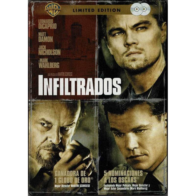 Infiltrados. Edición Limitada. Caja metálica. 2 x DVD