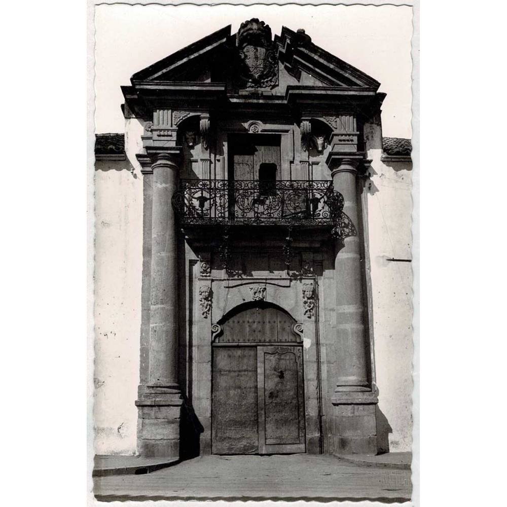 Postal Málaga. Ronda. Puerta de la Plaza de Toros No. 32. Arribas. Sin circular