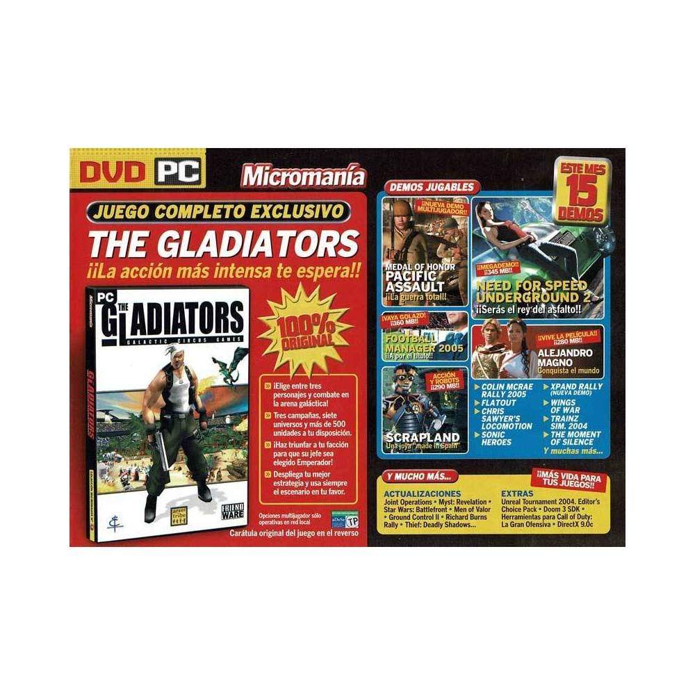 The Gladiators. Micromanía No. 119. PC