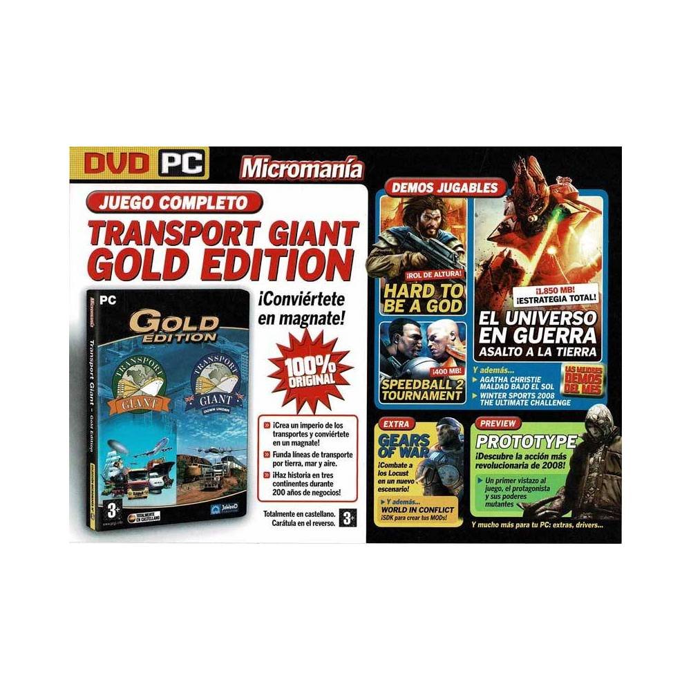 Transport Giant Gold Edition. Micromanía No. 158. PC