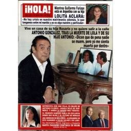 Hola No. 2654. 22 junio 1995. Lolita. Ana Obregón