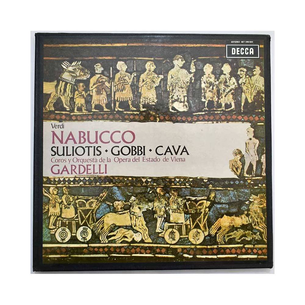 Verdi, Souliotis, Gobbi, Elena, Cava. Lamberto Gardelli - Nabucco. 3 x LP