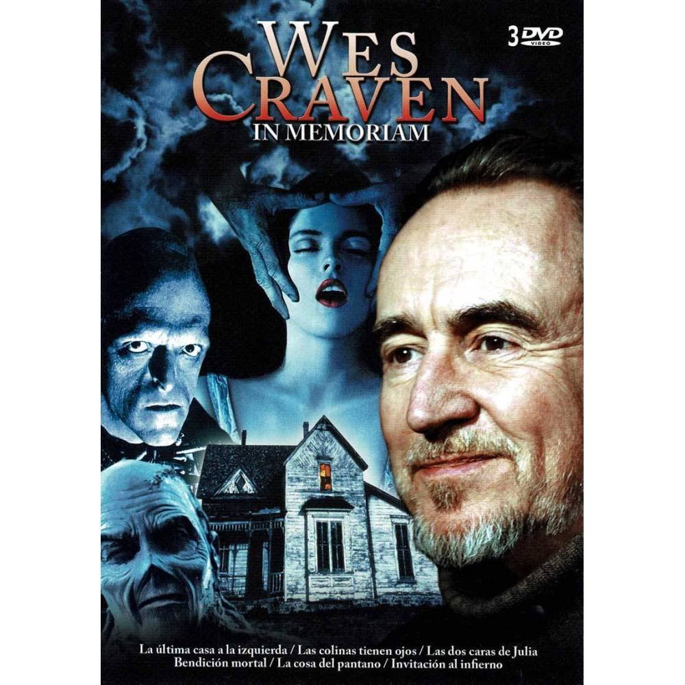 Wes Craven. In memoriam. 3 x DVD