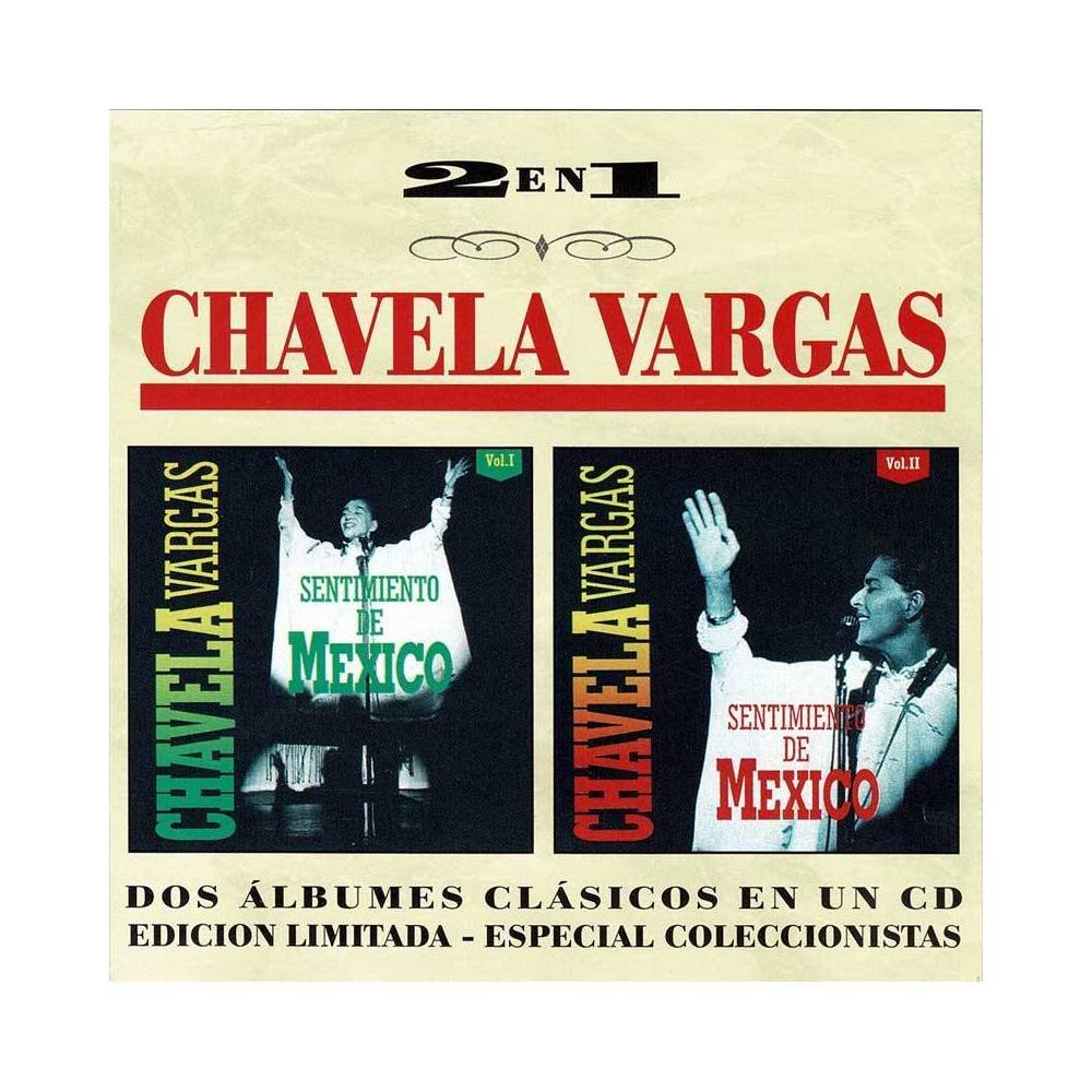 Chavela Vargas - Sentimiento de México Vol. I y II. Edición Limitada. CD