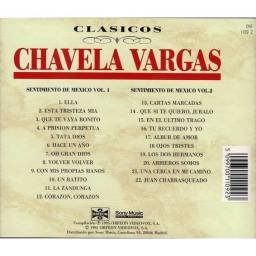 Chavela Vargas - Sentimiento de México Vol. I y II. Edición Limitada. CD