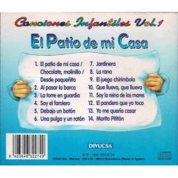 El Patio de mi Casa. Canciones Infantiles Vol. 1. CD